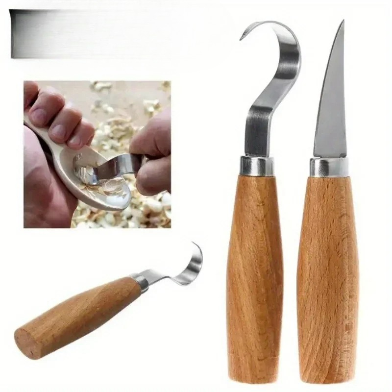 Woodworking Knives - Wood Carving Knife Chisel Hook Knife