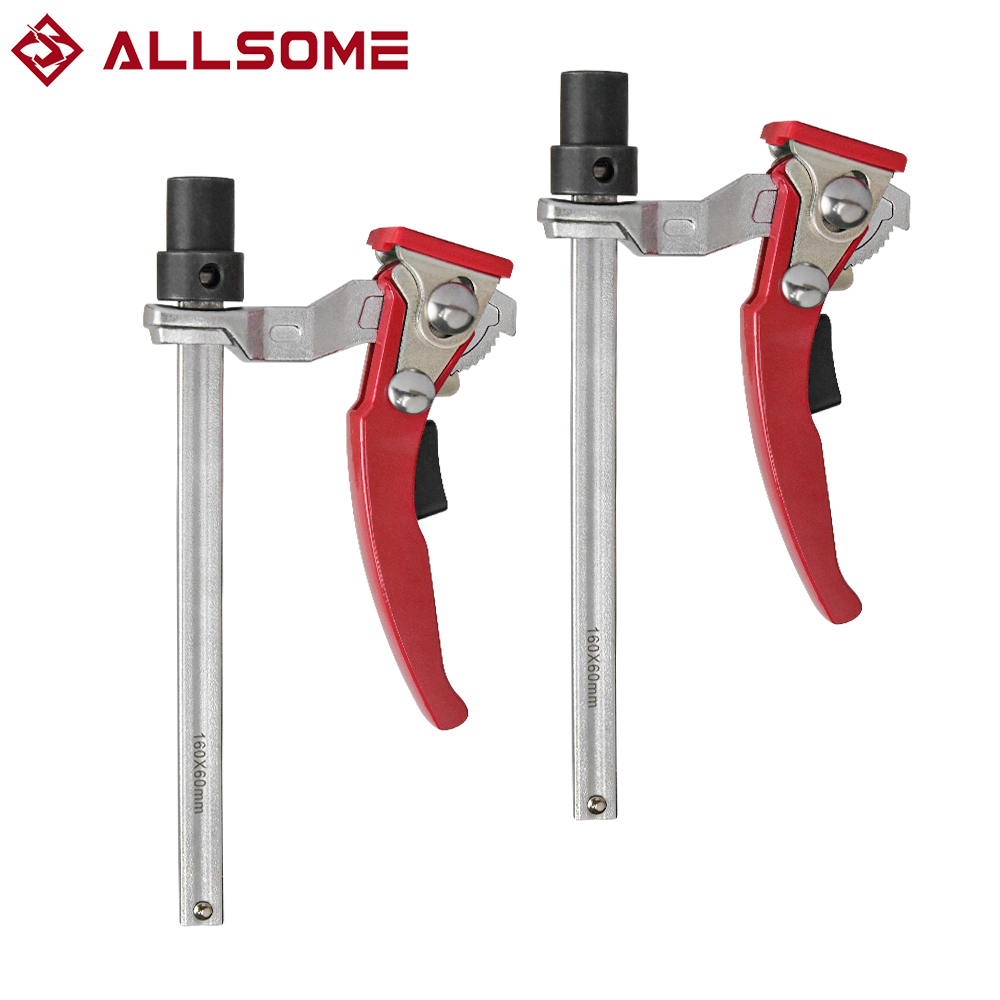 Woodworking Quick Clamps - Allsome 2pc MFT Table Workbench Quick