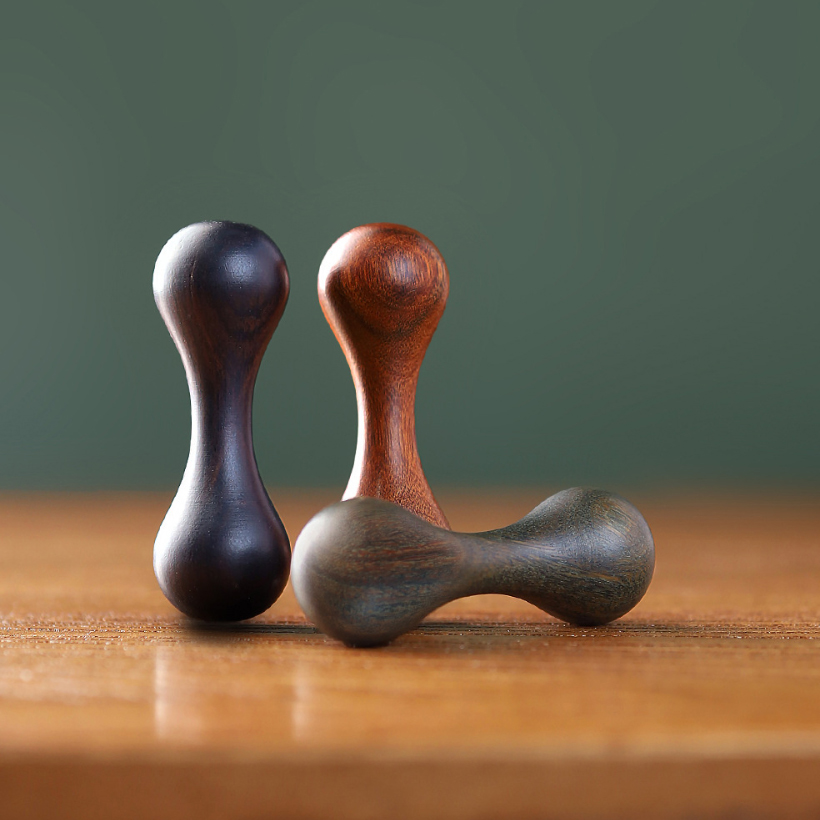 Woodworking Joints - Wooden Finger Dumbbell for Adults -