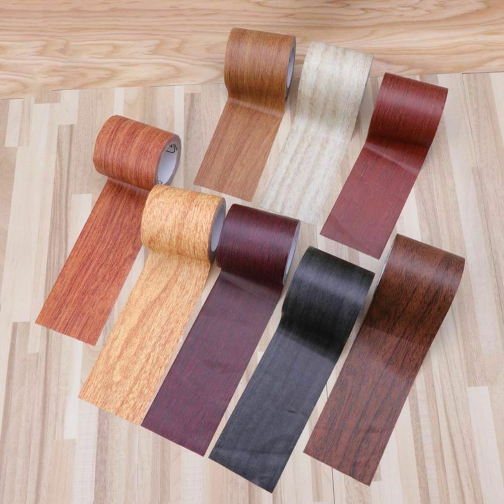 Xfasten Woodworking Tape - Uaeful 1Roll 5M Realistic Wood Grain