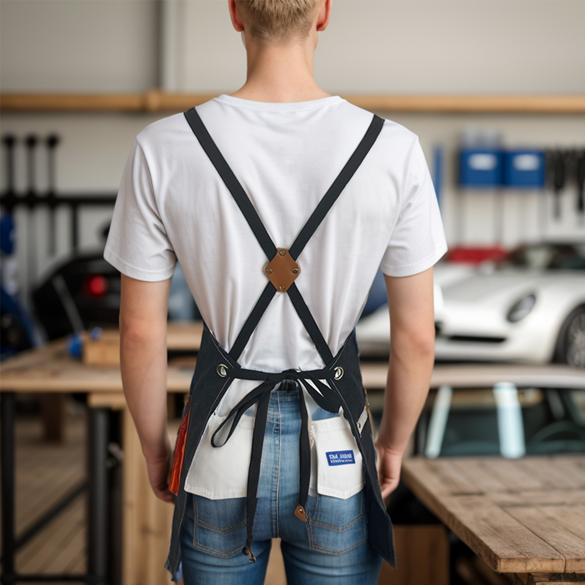 1PC Adjustable Shoulder Strap  – обзор и цена Woodworking Apron