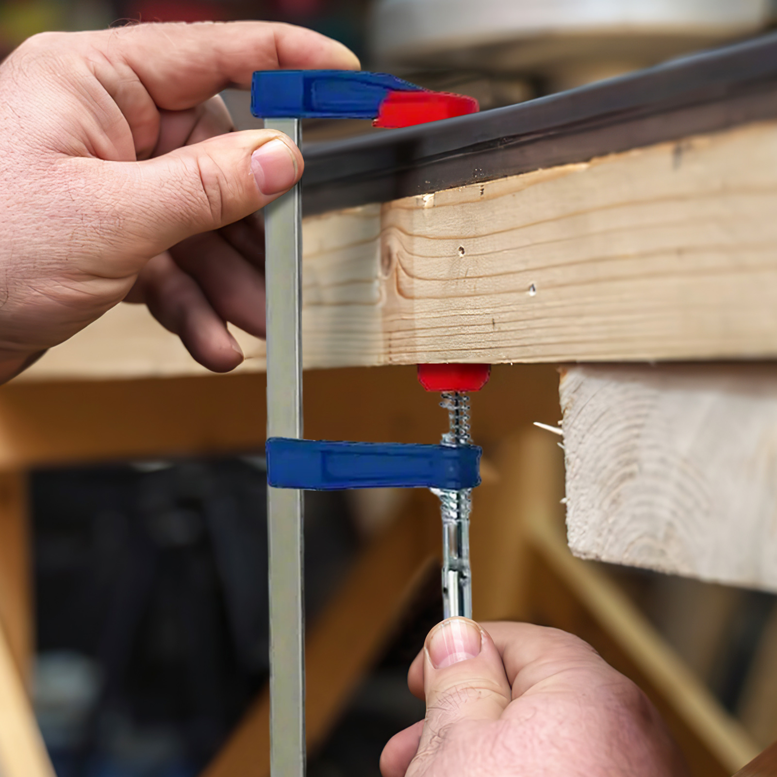 4pcs Wood Gluing Pipe Clamps s – обзор и цена Woodworking Quick Clamps