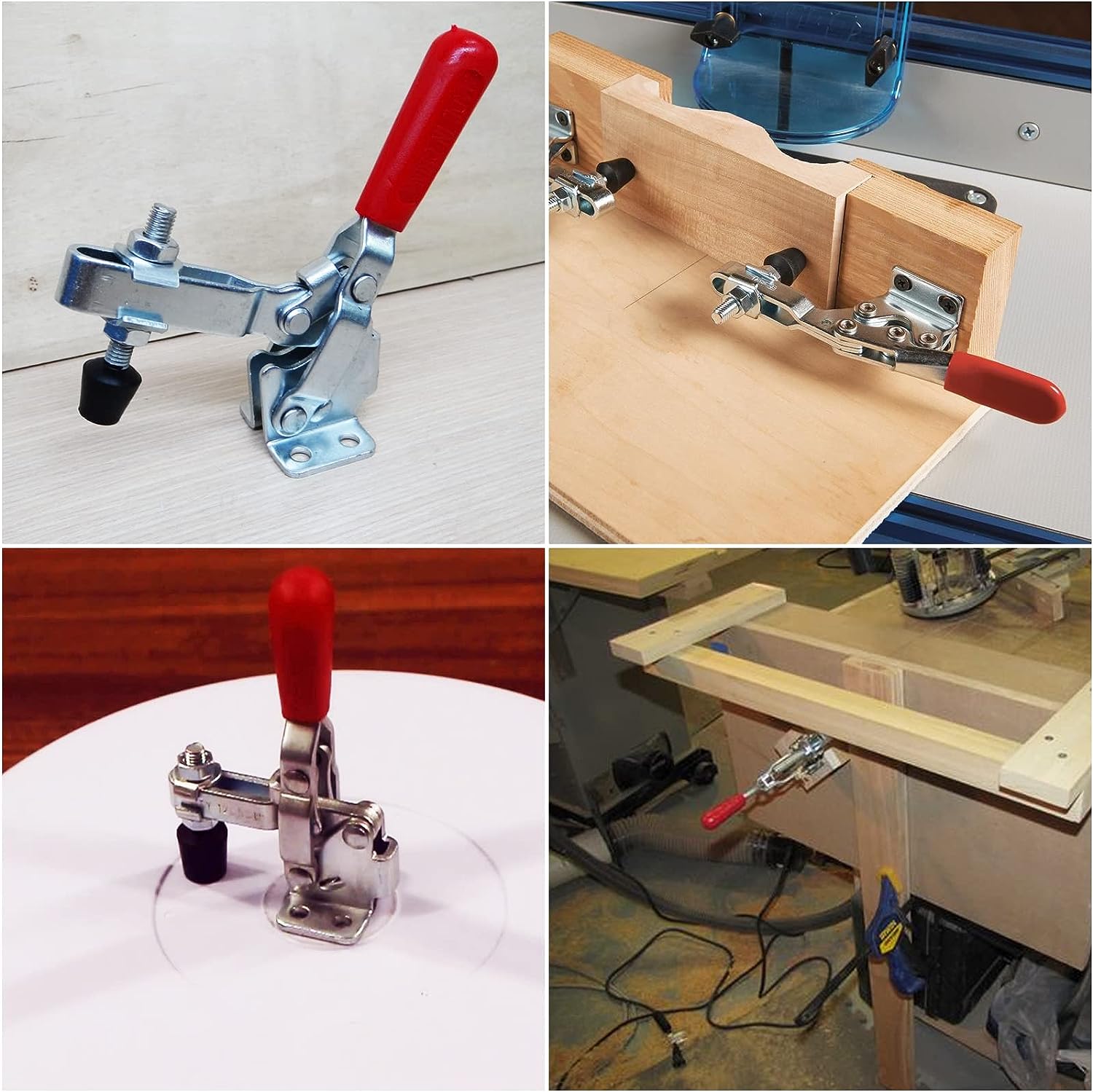 4Pcs Quick Release Hold Down T – обзор и цена Woodworking Quick Clamps