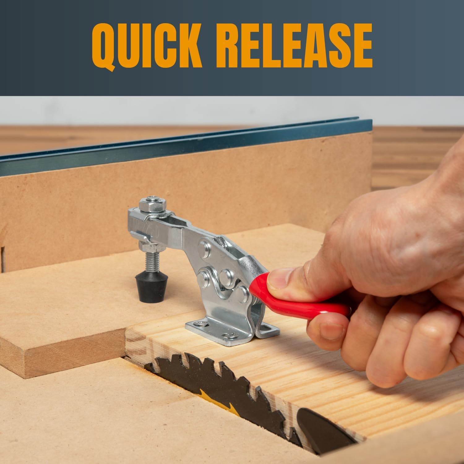 4Pcs Quick Release Hold Down T – обзор и цена Woodworking Quick Clamps