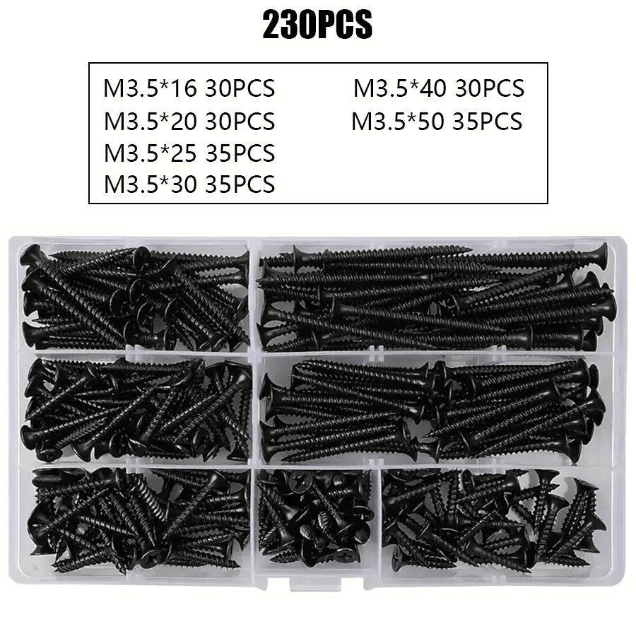 105/230pcs Box Autoscrew Kit,  – обзор и цена Woodworking Kit