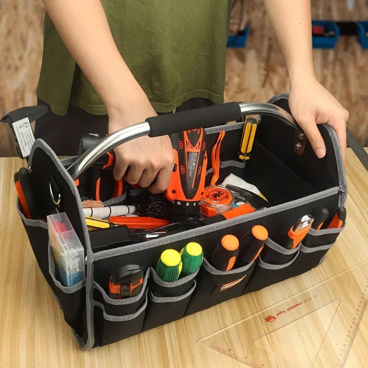 1680D Oxford Cloth Tool Bag Ir – обзор и цена Woodworking Youtube