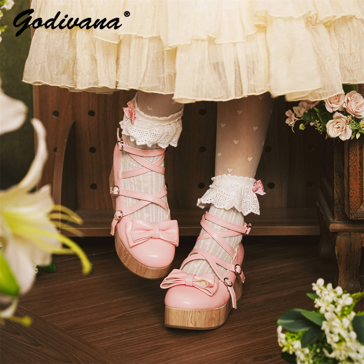 Retro Wooden Bottom High Heels – обзор и цена Woodworking Women