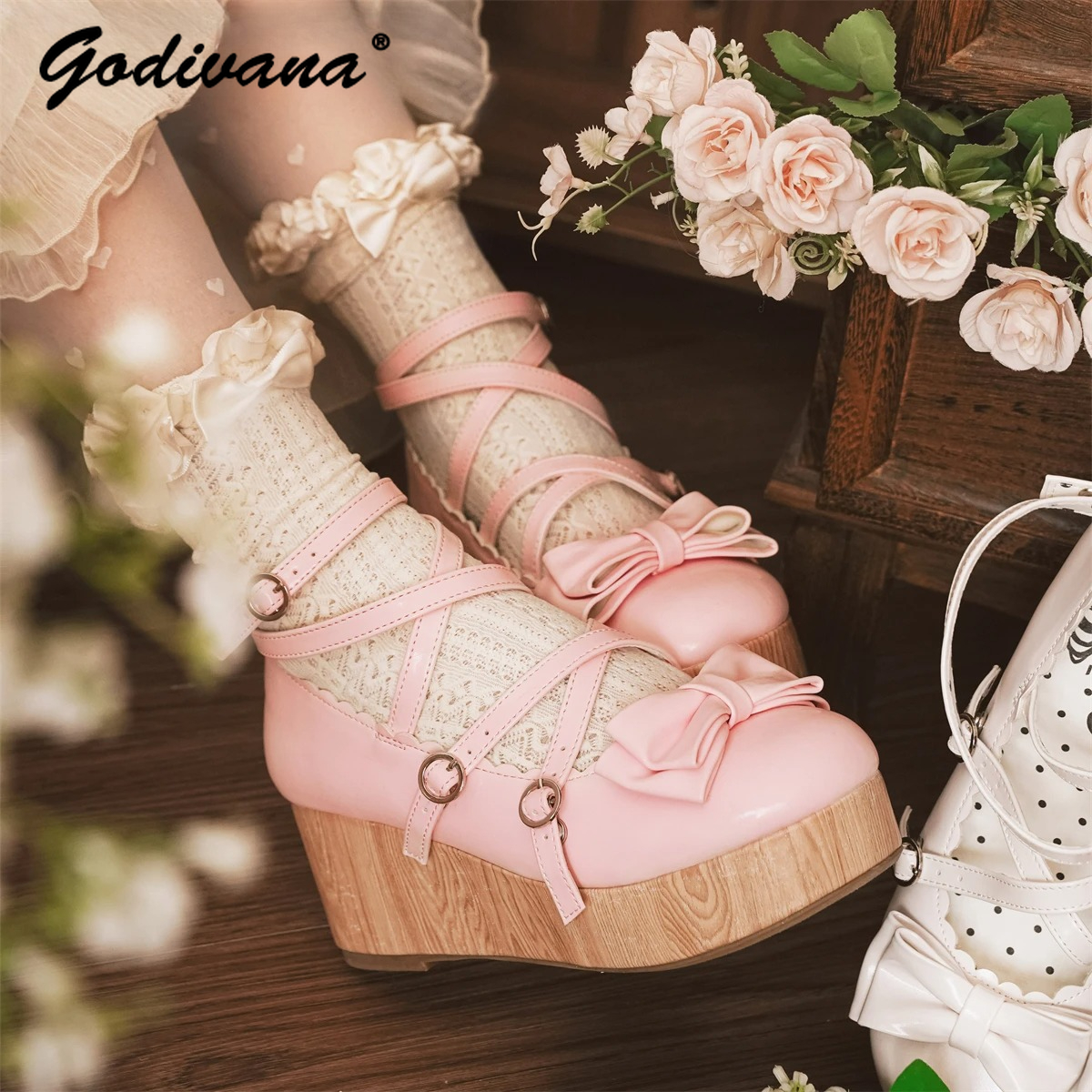 Retro Wooden Bottom High Heels – обзор и цена Woodworking Women
