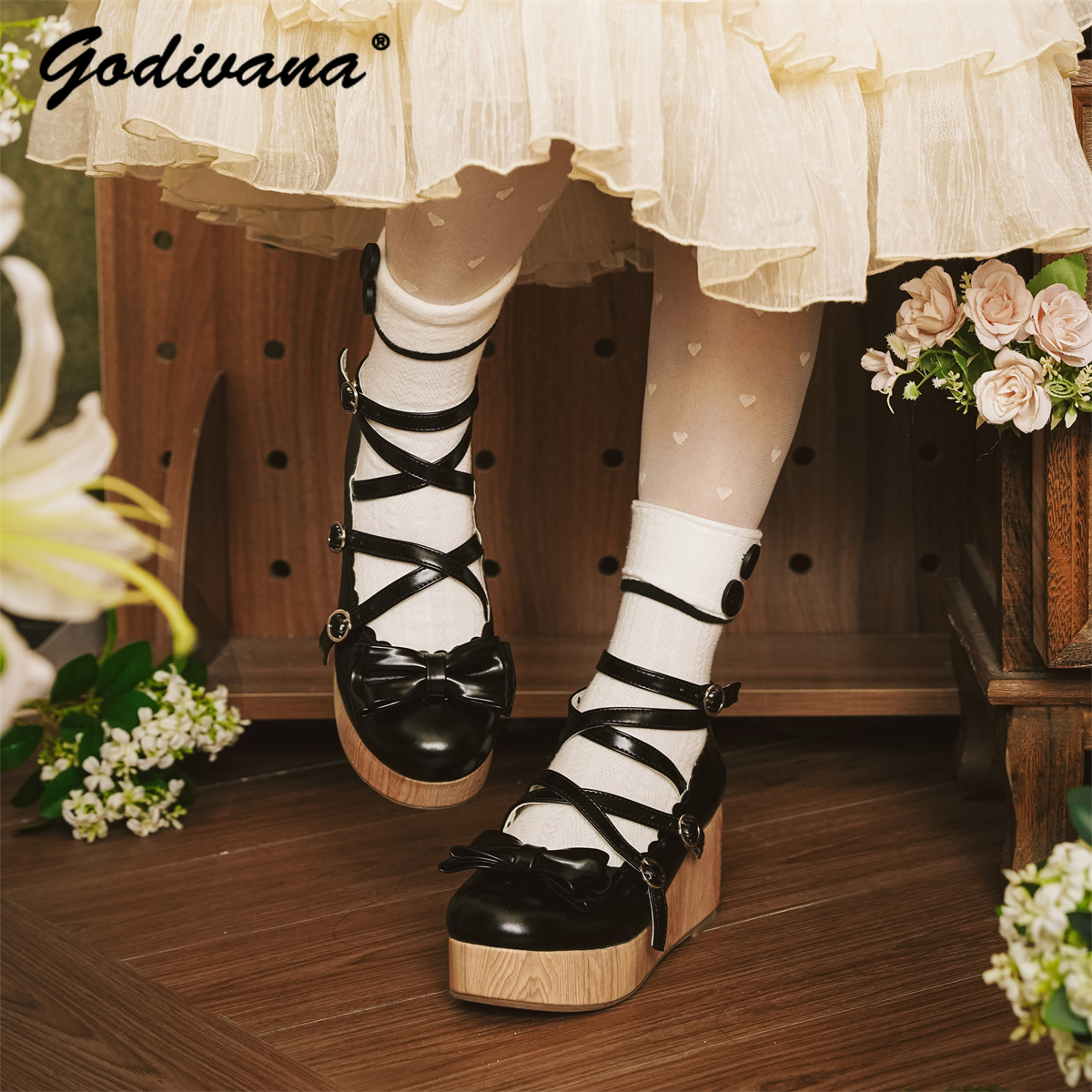 Retro Wooden Bottom High Heels – обзор и цена Woodworking Women