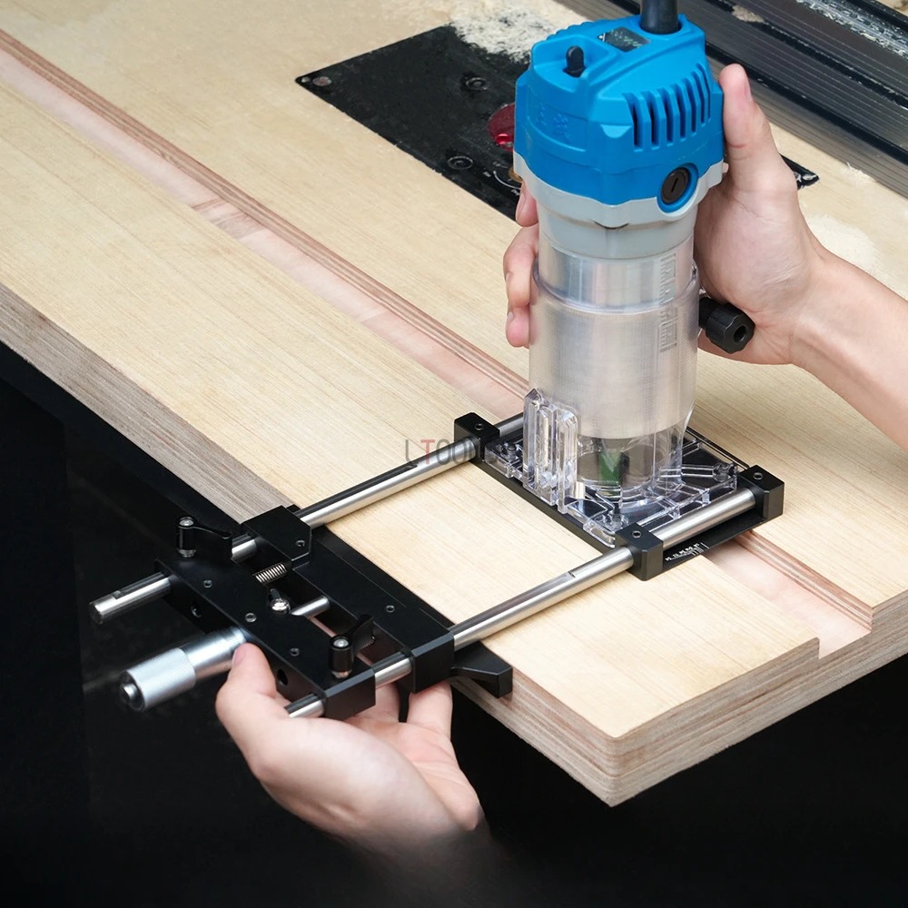 Milling Groove Bracket Base fo – обзор и цена Woodworking Edge Trimmer