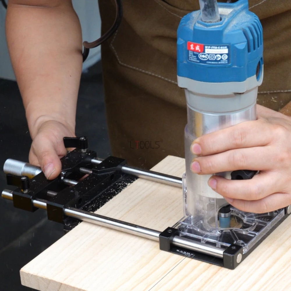 Milling Groove Bracket Base fo – обзор и цена Woodworking Edge Trimmer