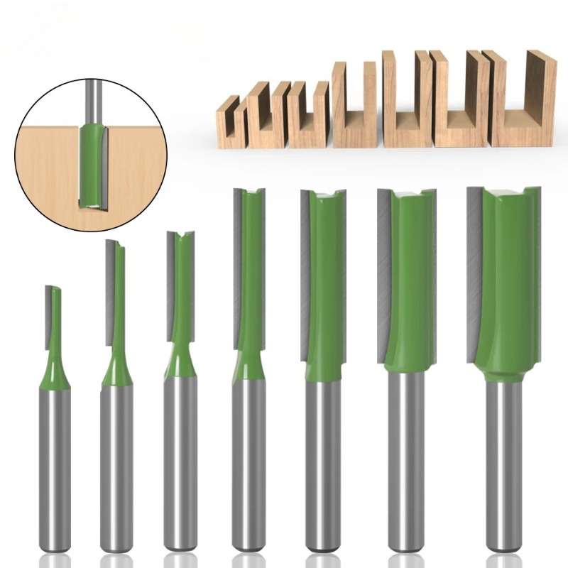 1-7 Pcs 6mm 1/4 Inch Shank Sin – обзор и цена Woodworking Nc