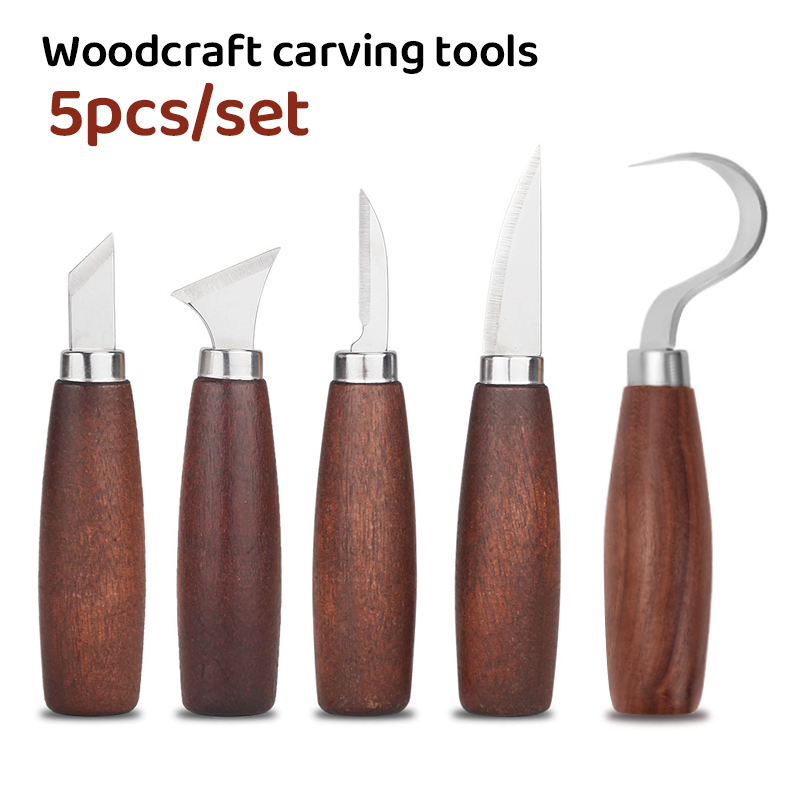 5pcs tools for wood carving Ch – обзор и цена Woodworking Knives
