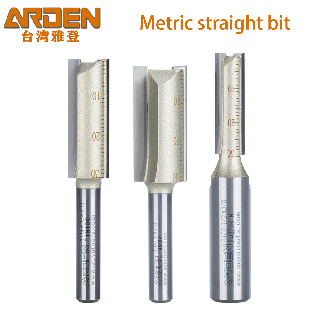 ARDEN Metric 2 Flute Straight  – обзор и цена Woodworking Nc
