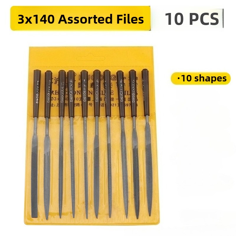 10pcs/set Metal Needle File Se – обзор и цена Woodworking Files And Rasps