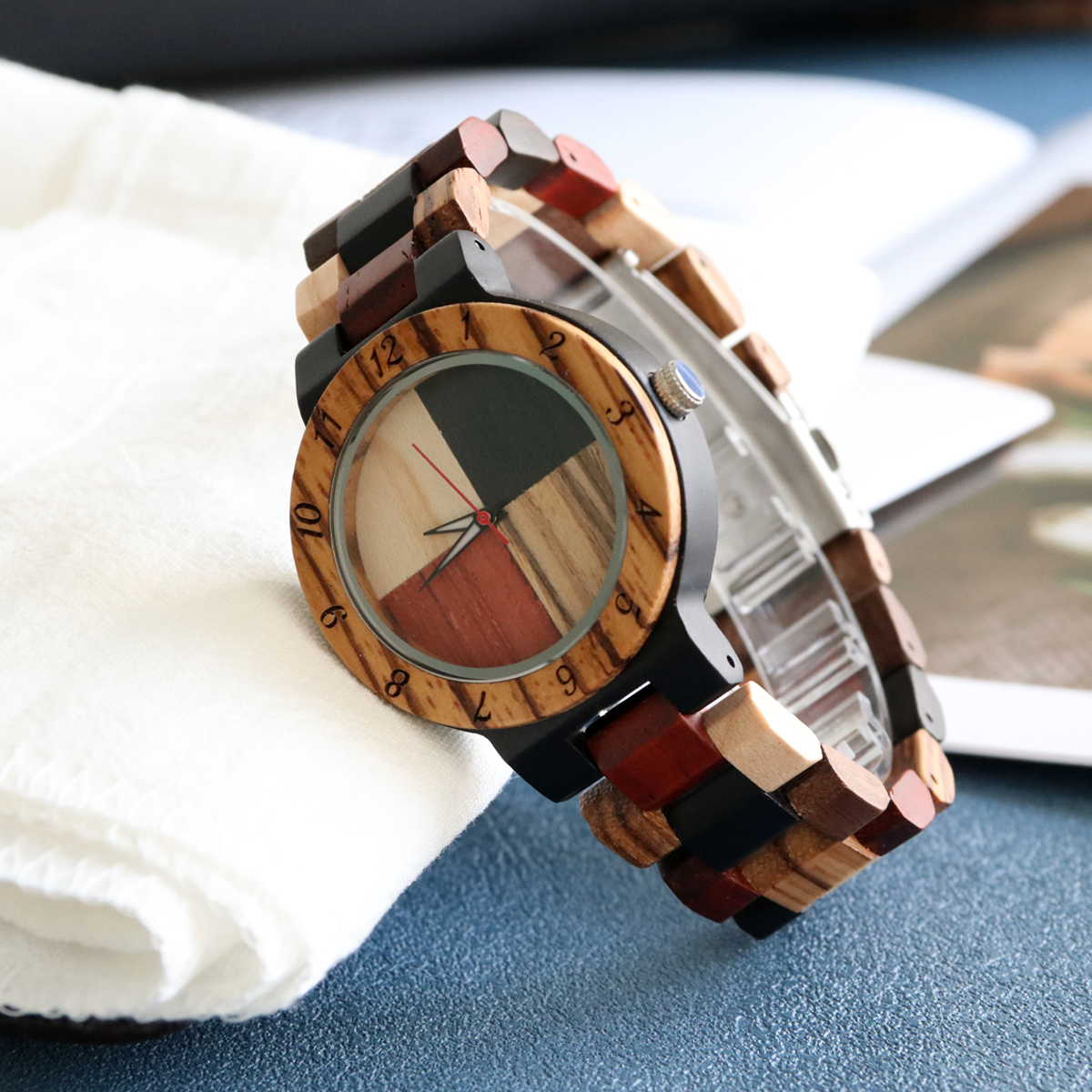 Women's Wooden Quartz Wristwat – обзор и цена Woodworking Women