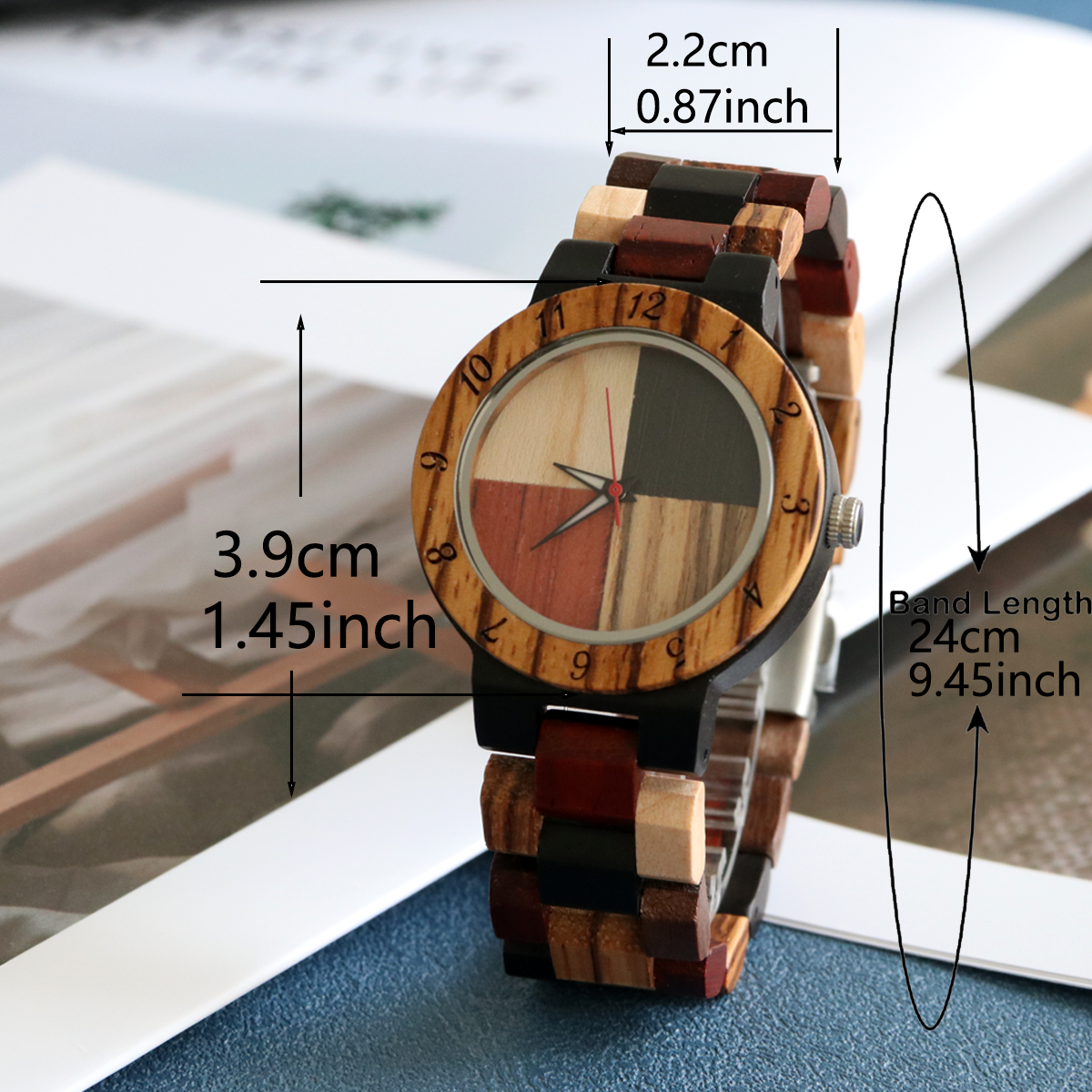 Women's Wooden Quartz Wristwat – обзор и цена Woodworking Women