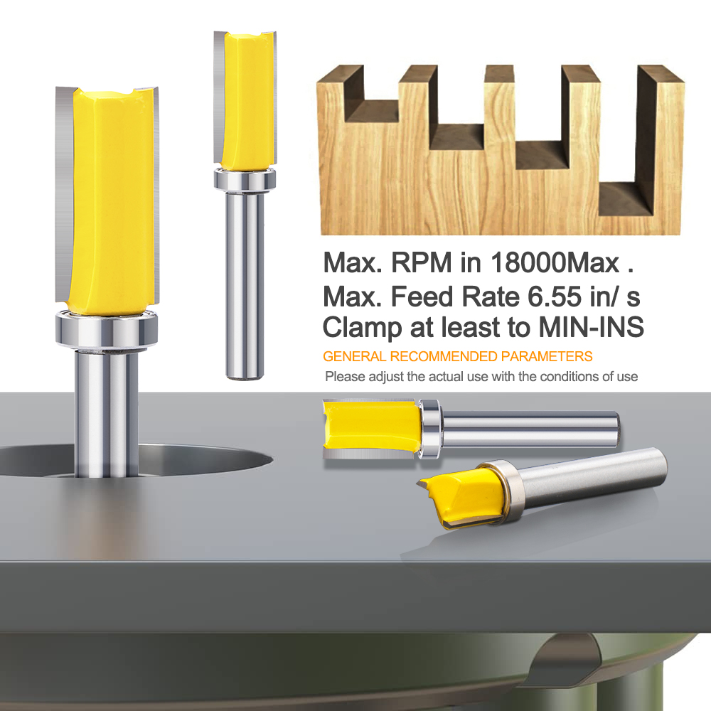 XCAN Milling Cutter 8mm Shank  – обзор и цена Woodworking Nc