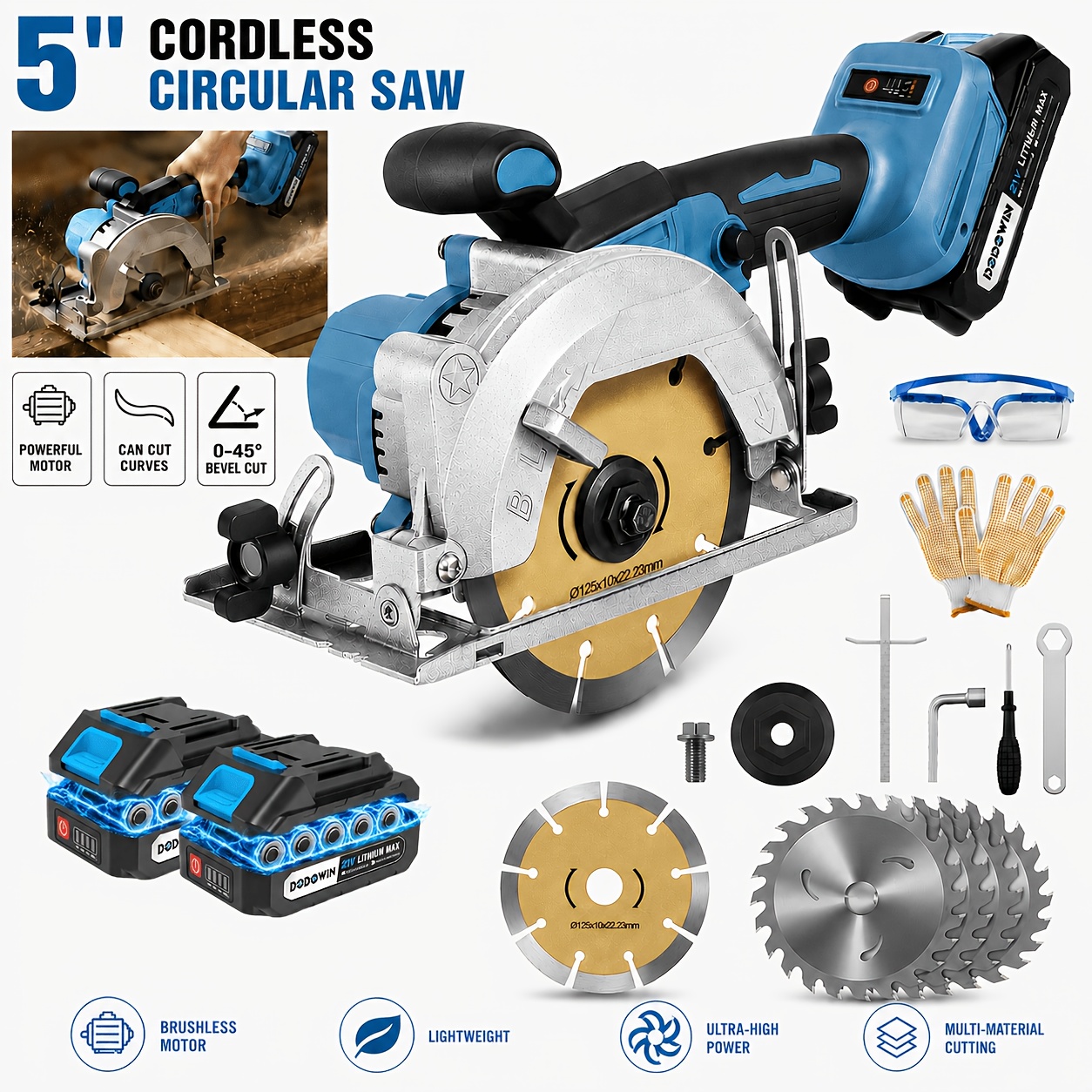Brushless Circular Saw Kit - 2 – обзор и цена Woodworking Kit