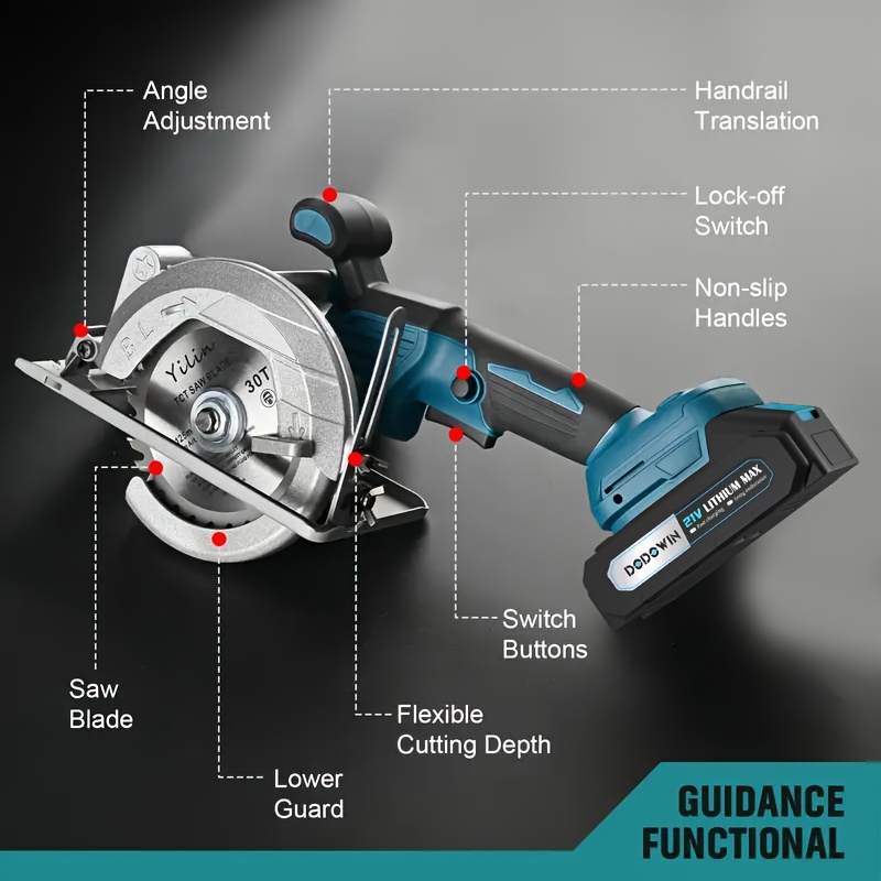 Brushless Circular Saw Kit - 2 – обзор и цена Woodworking Kit