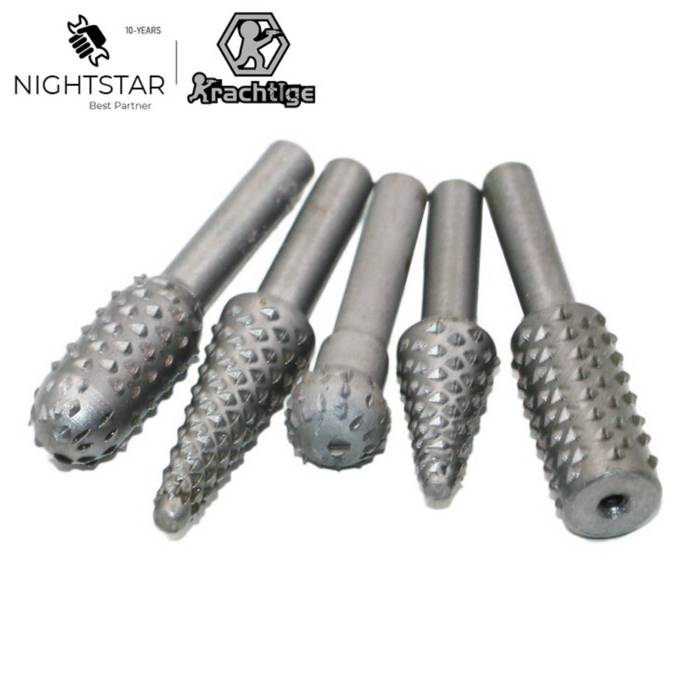 Krachtige 5Pcs Rotary Rasp HSS – обзор и цена Woodworking Files And Rasps