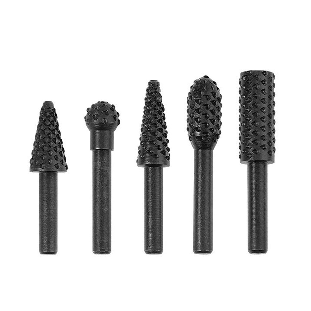 Krachtige 5Pcs Rotary Rasp HSS – обзор и цена Woodworking Files And Rasps