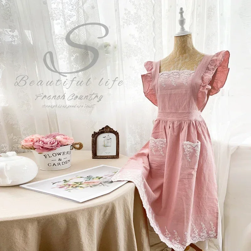 Female Women Apron Cotton Line – обзор и цена Woodworking Apron