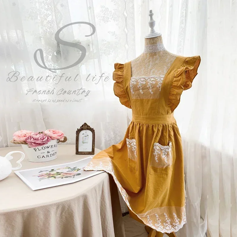 Female Women Apron Cotton Line – обзор и цена Woodworking Apron