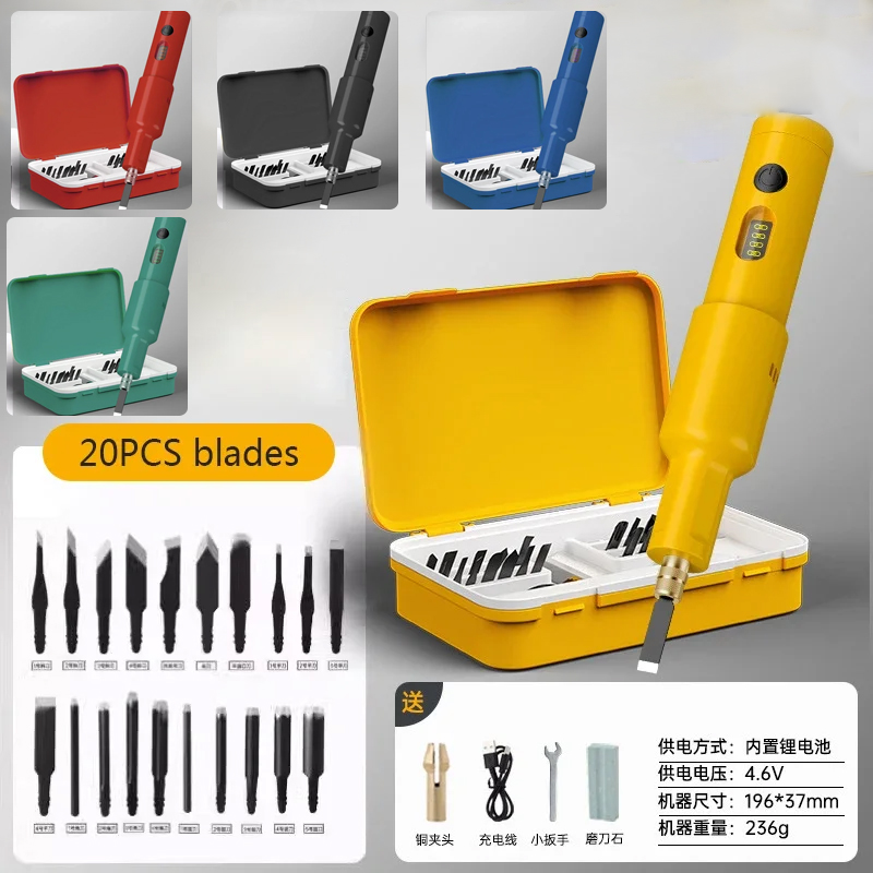 20PCS Blade Electric Engraving – обзор и цена Woodworking Manufacturing