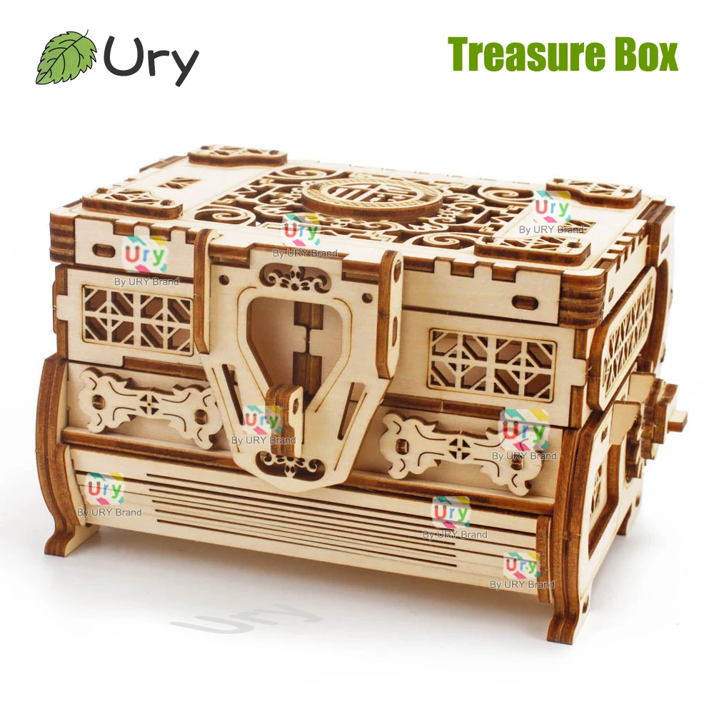 URY 3D Wooden Puzzle Mini Anti – обзор и цена Woodworking Women