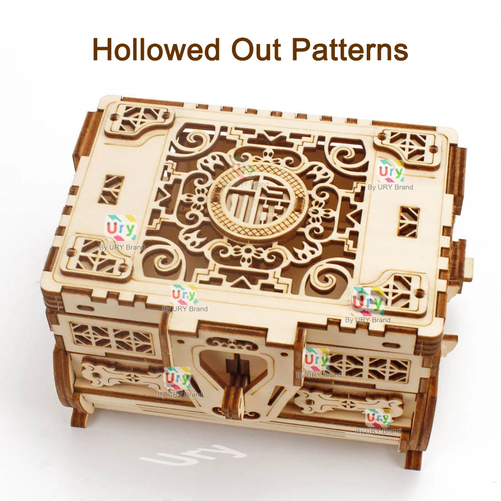 URY 3D Wooden Puzzle Mini Anti – обзор и цена Woodworking Women