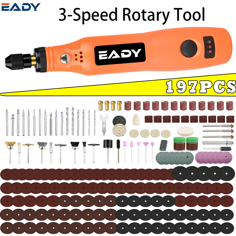 USB Cordless Rotary Tool Kit – – обзор и цена Woodworking Kit
