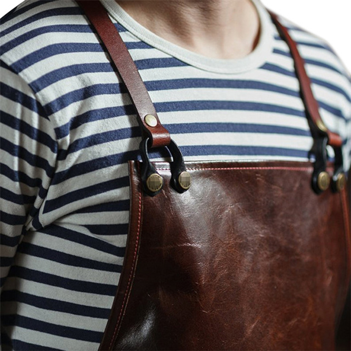 Men's Leather Work Apron with  – обзор и цена Woodworking Apron