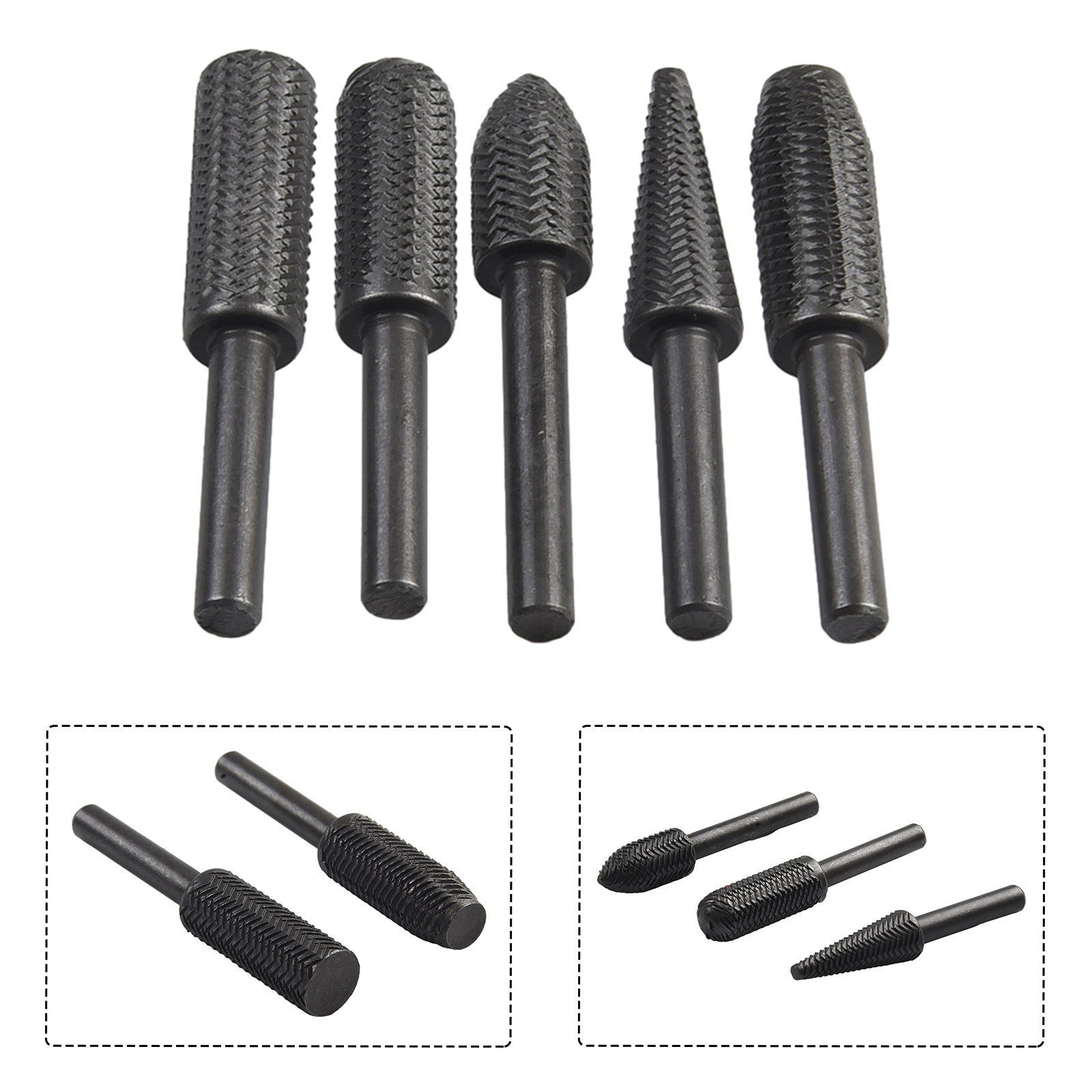 5Pcs Double Cut Rotary Rasp Fi – обзор и цена Woodworking Files And Rasps