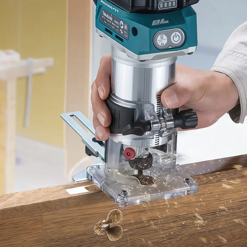 Makita DRT50 18V LXT Brushless – обзор и цена Woodworking Edge Trimmer