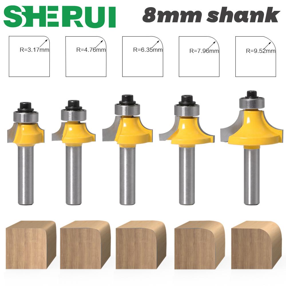 8mm shank Corner Round Over Ro – обзор и цена Woodworking Nc