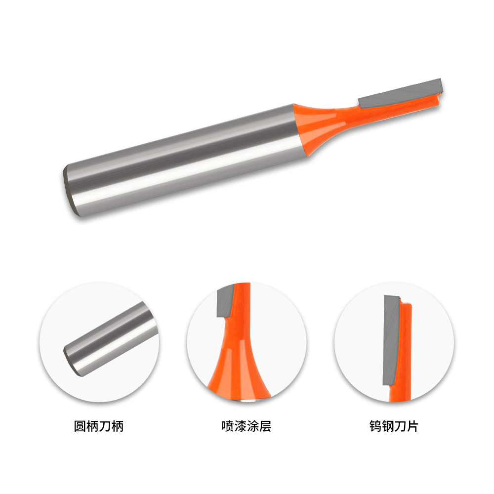 3pcs 8mm Shank Straight Router – обзор и цена Woodworking Nc