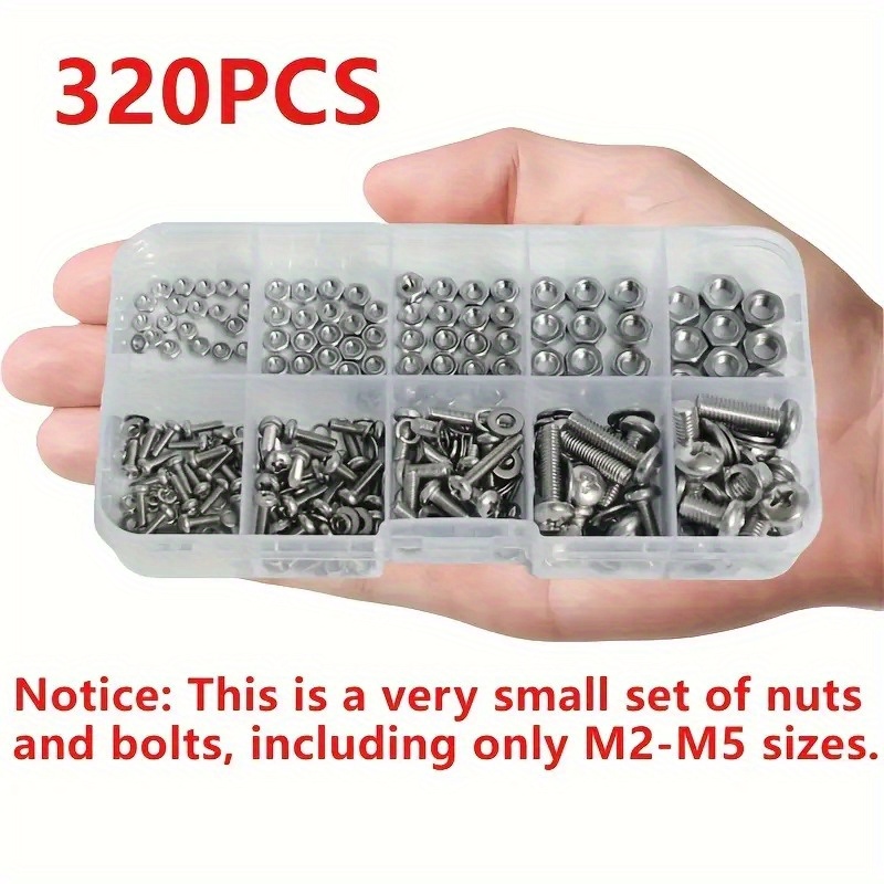 Hex Nuts and Bolt Set - 320 pi – обзор и цена Woodworking Shops