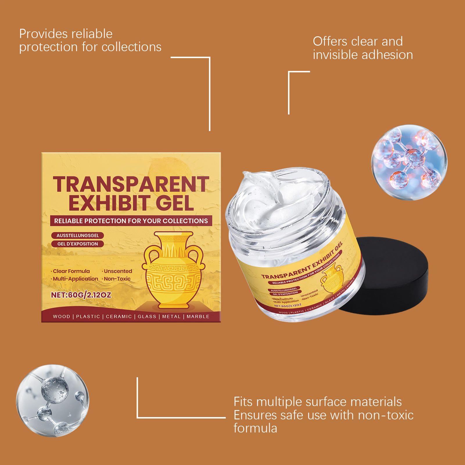 Clear Removable Exhibit Gel -  – обзор и цена Woodworking Women