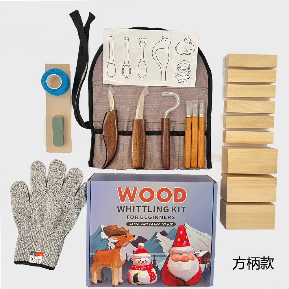 Carving Knife Gift Box Set 21- – обзор и цена Woodworking Knives