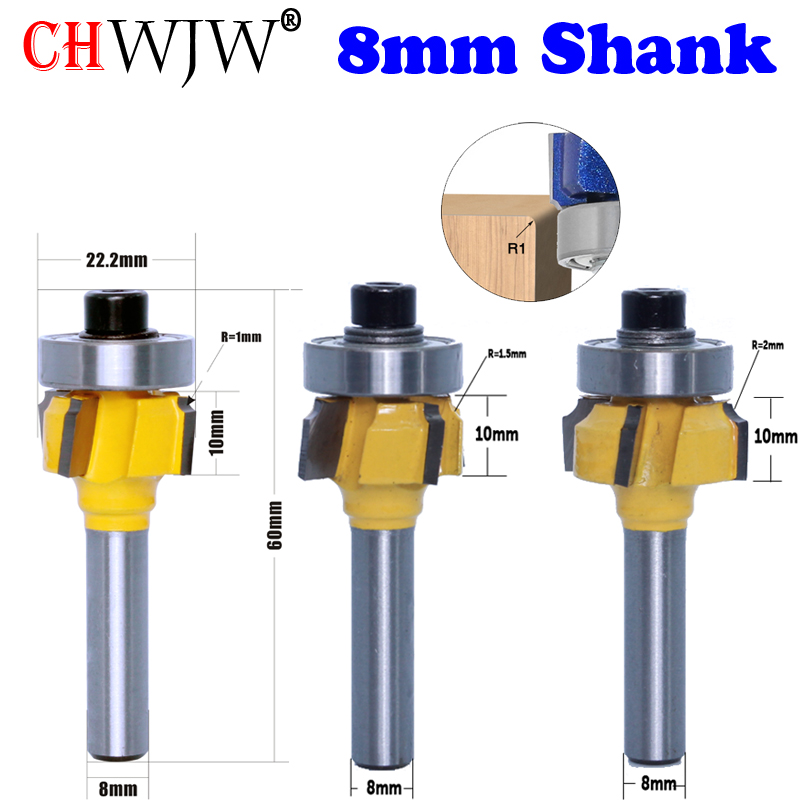 CHWJW 1PC 8mm Shank high quali – обзор и цена Woodworking Nc