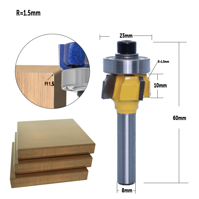 CHWJW 1PC 8mm Shank high quali – обзор и цена Woodworking Nc