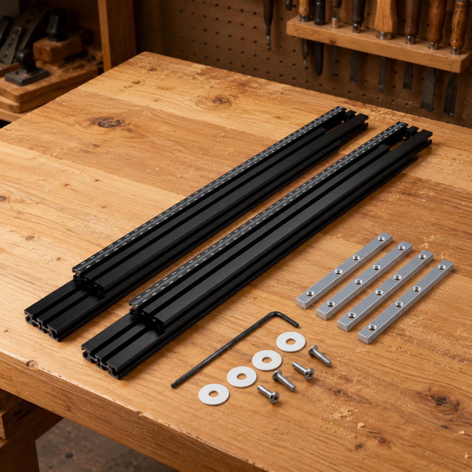 Routing Guide Tracks Metal Cut – обзор и цена Woodworking Kit