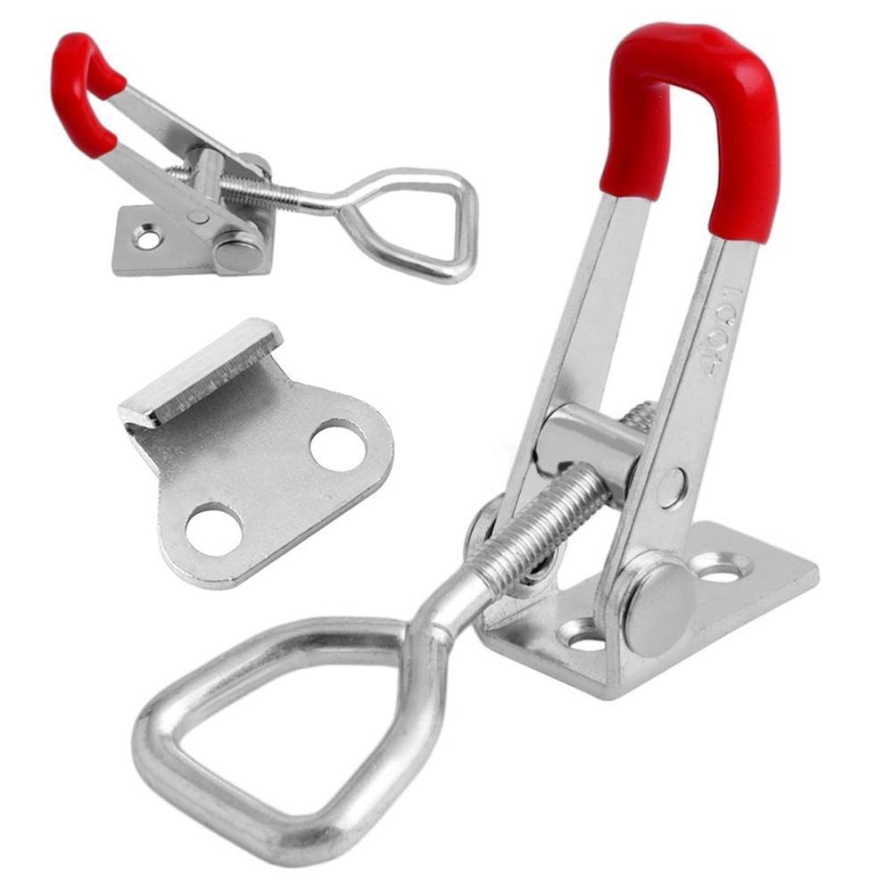 Adjustable Toggle Clamp Catch  – обзор и цена Woodworking Quick Clamps