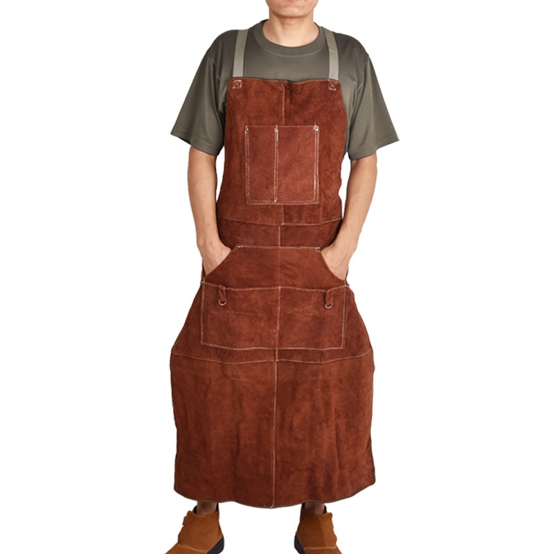 Cowhide Welding suit Apron Was – обзор и цена Woodworking Apron