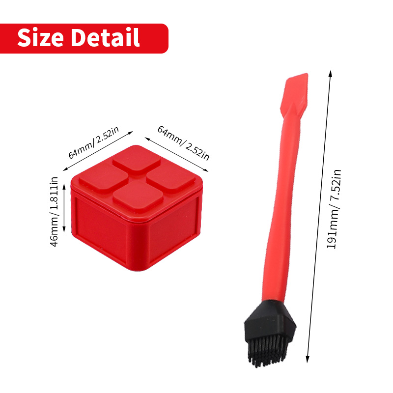 2pcs Silicone Glue Brush Kit W – обзор и цена Woodworking Glue Roller