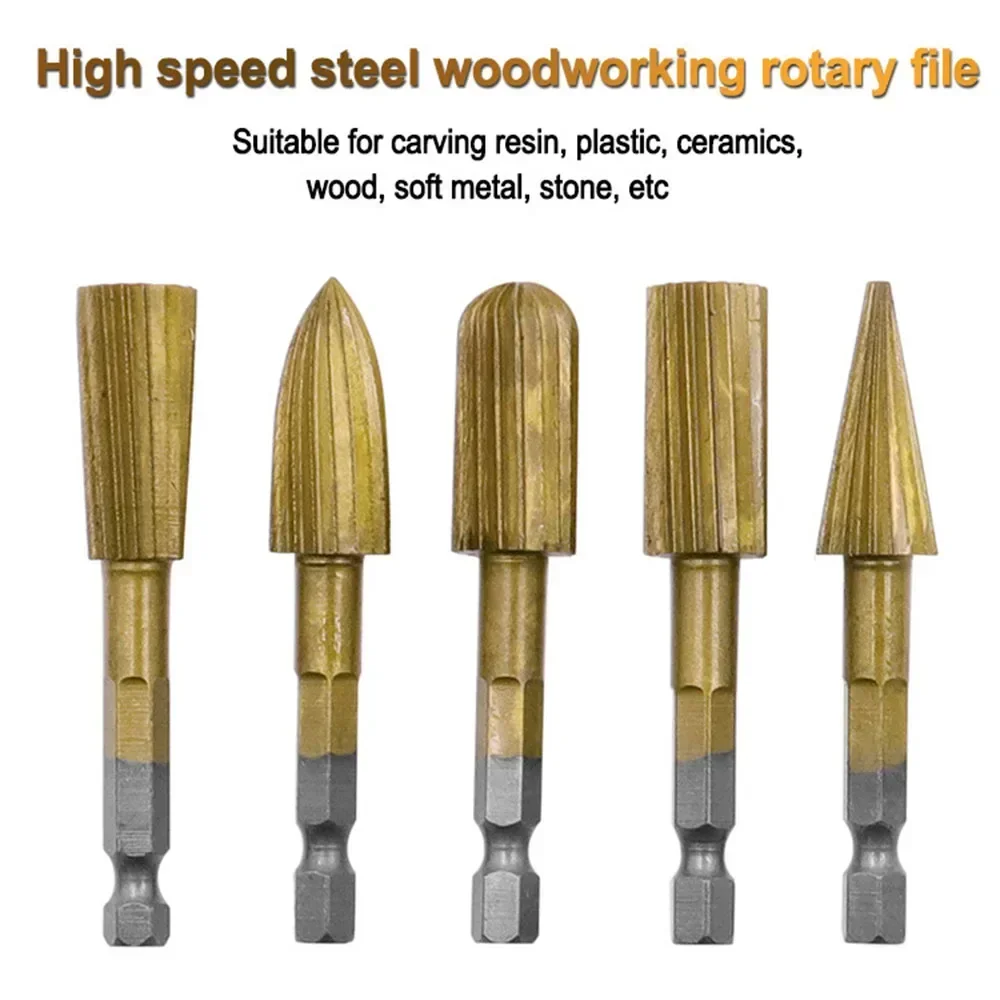 5Pcs Rotary Rasp File 6.3mm Bu – обзор и цена Woodworking Files And Rasps