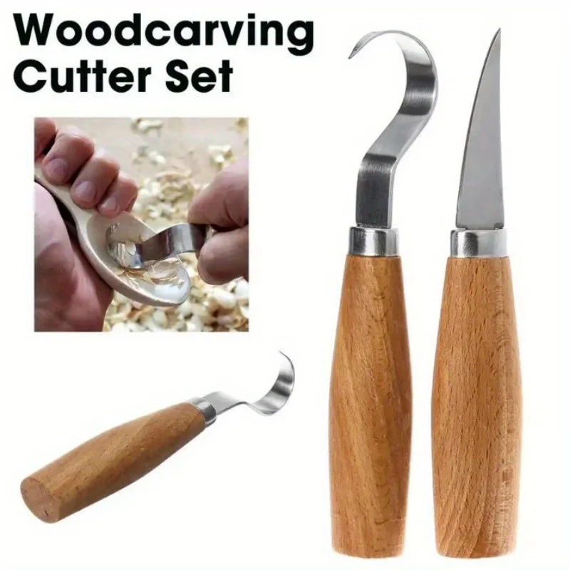 Wood Carving Knife Chisel Hook – обзор и цена Woodworking Knives