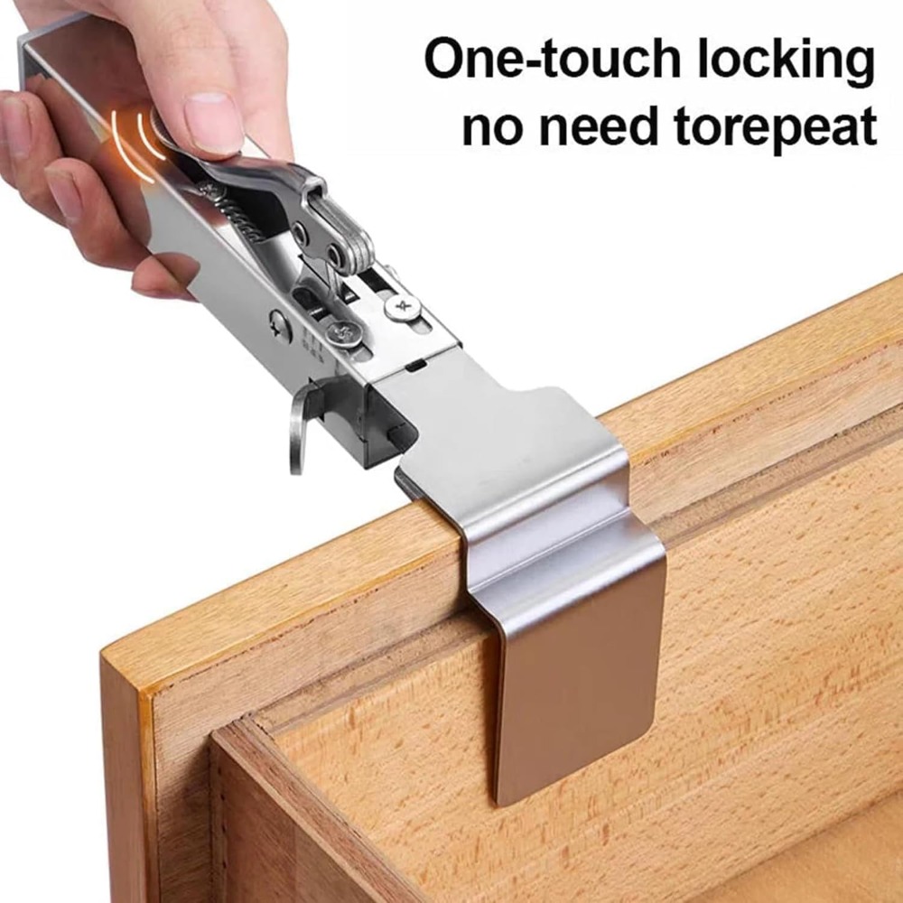 Quick-Install Drawer Front Ins – обзор и цена Woodworking Quick Clamps