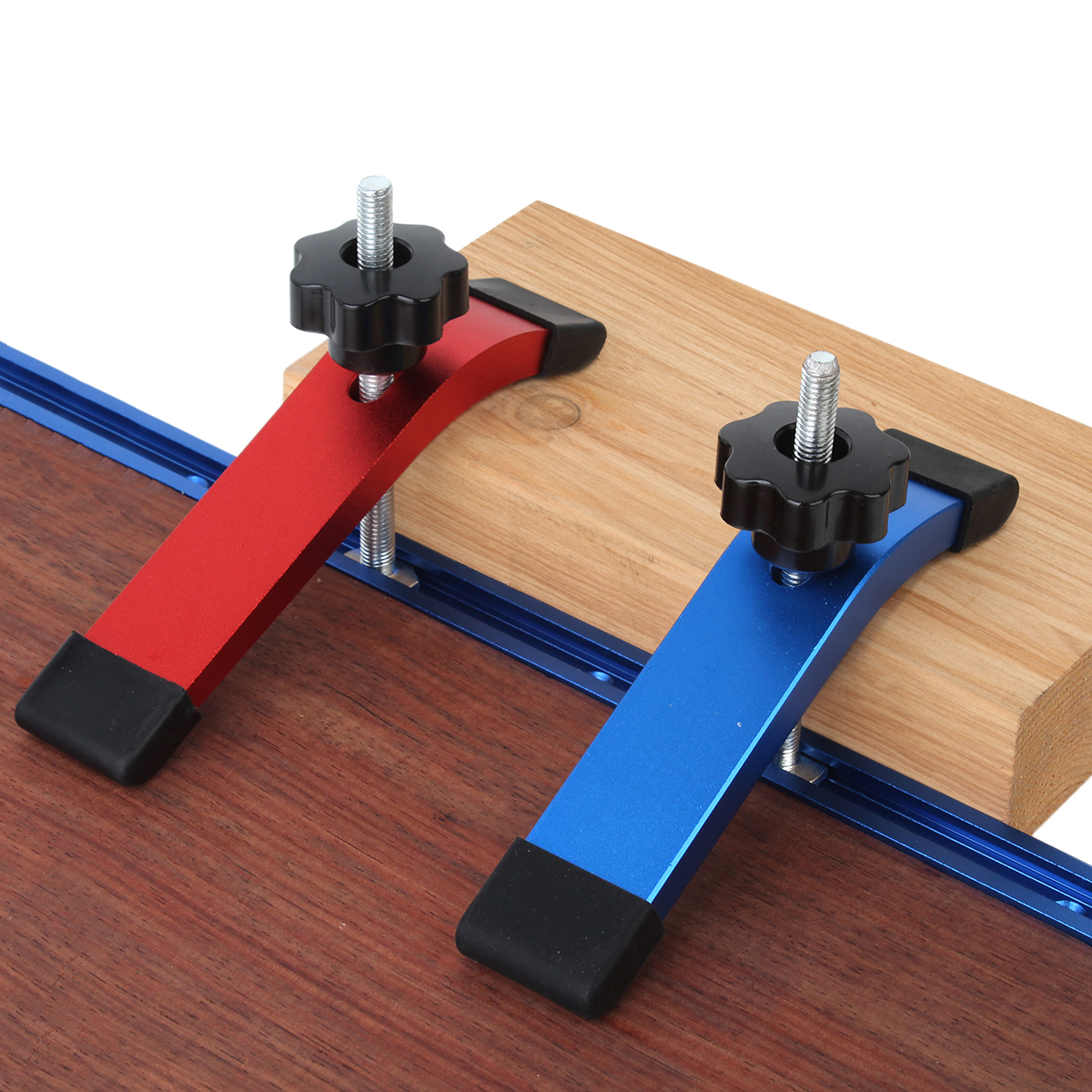 Quick Acting T-Track Hold Down – обзор и цена Woodworking Quick Clamps